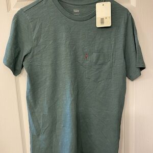 Levi's Men's Teal Short Sleeve Tee